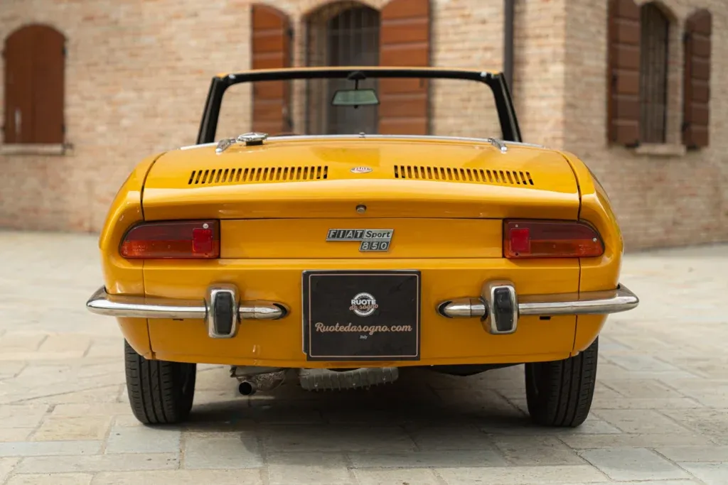 Fiat 850 Spider for sale | 1969 FIAT SPORT 850 SPIDER BERTONE - Image 6