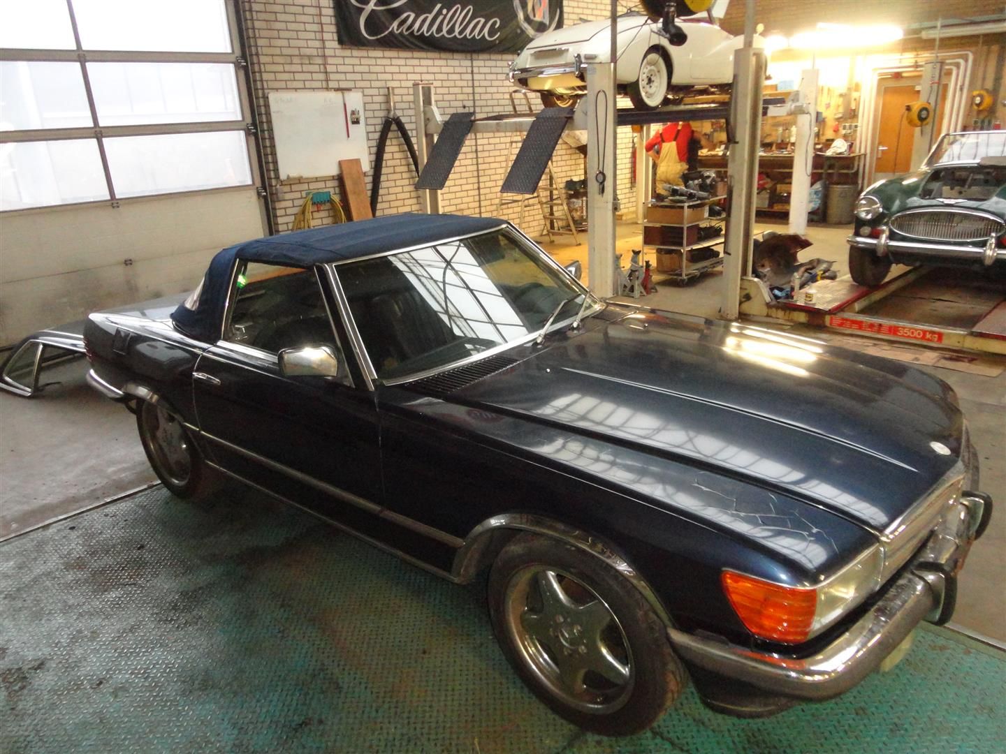 Mercedes-Benz SL for sale | Mercedes - 380SL blue - Image 2