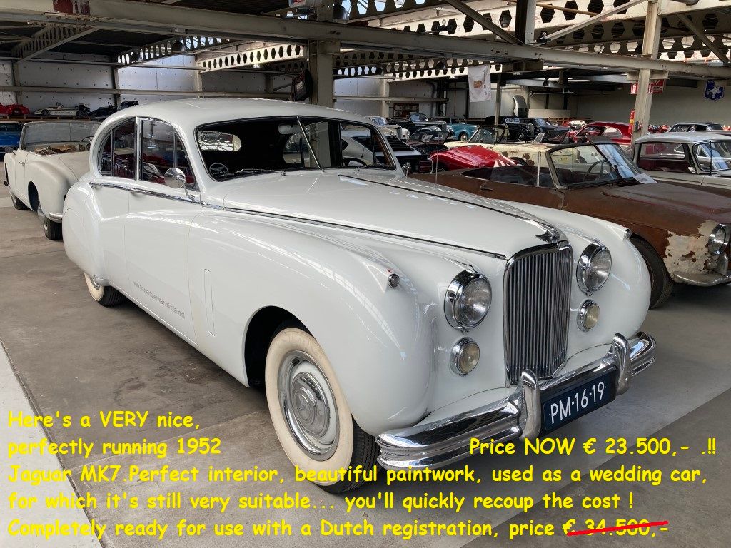 Jaguar Mark VII for sale | Jaguar - MK7 no. 734506
