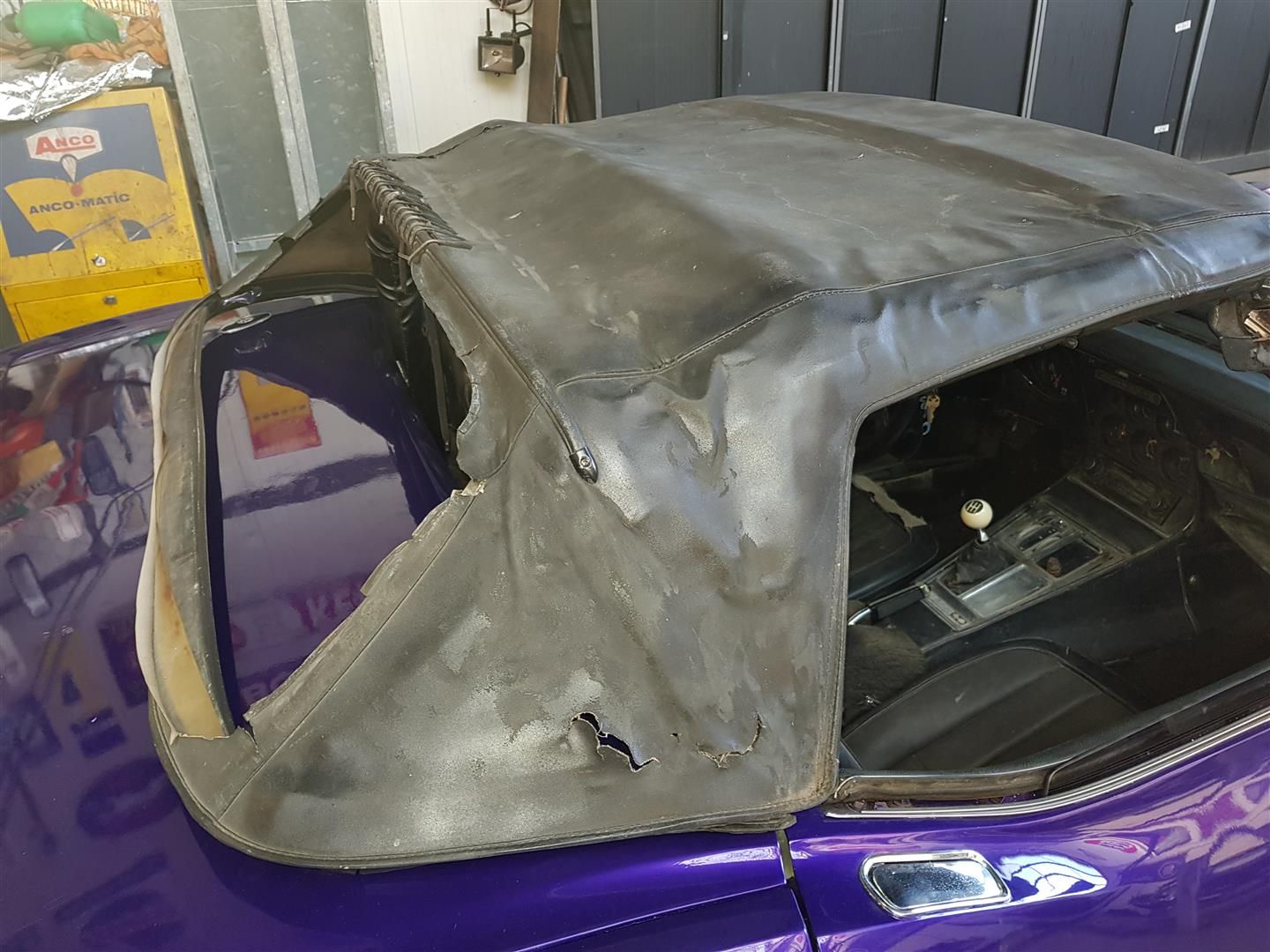 Chevrolet Corvette for sale | Chevrolet - Corvette '73 cabrio purple - Image 11