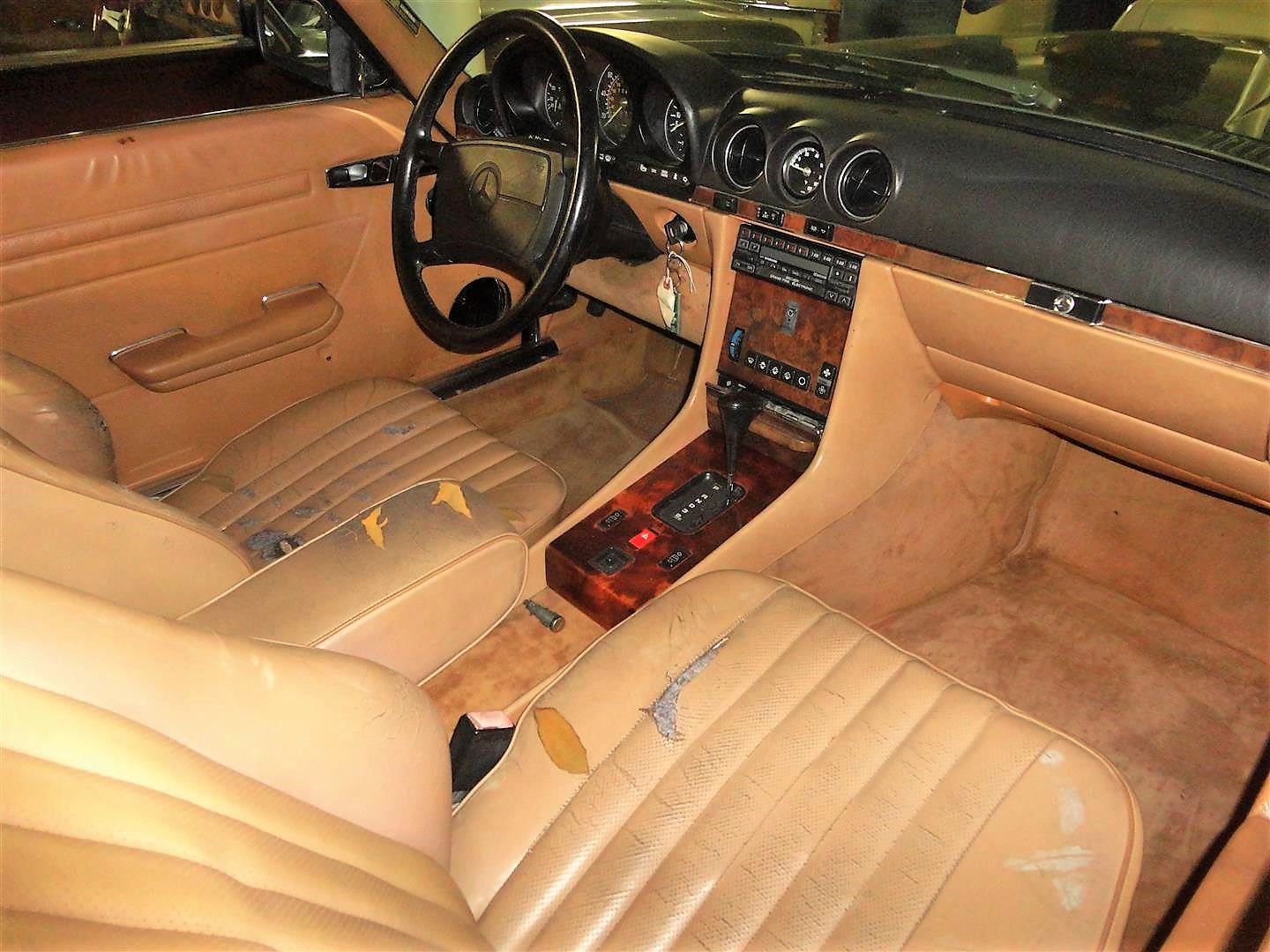 Mercedes-Benz SL for sale | Mercedes - 560 SL black '88 - Image 9