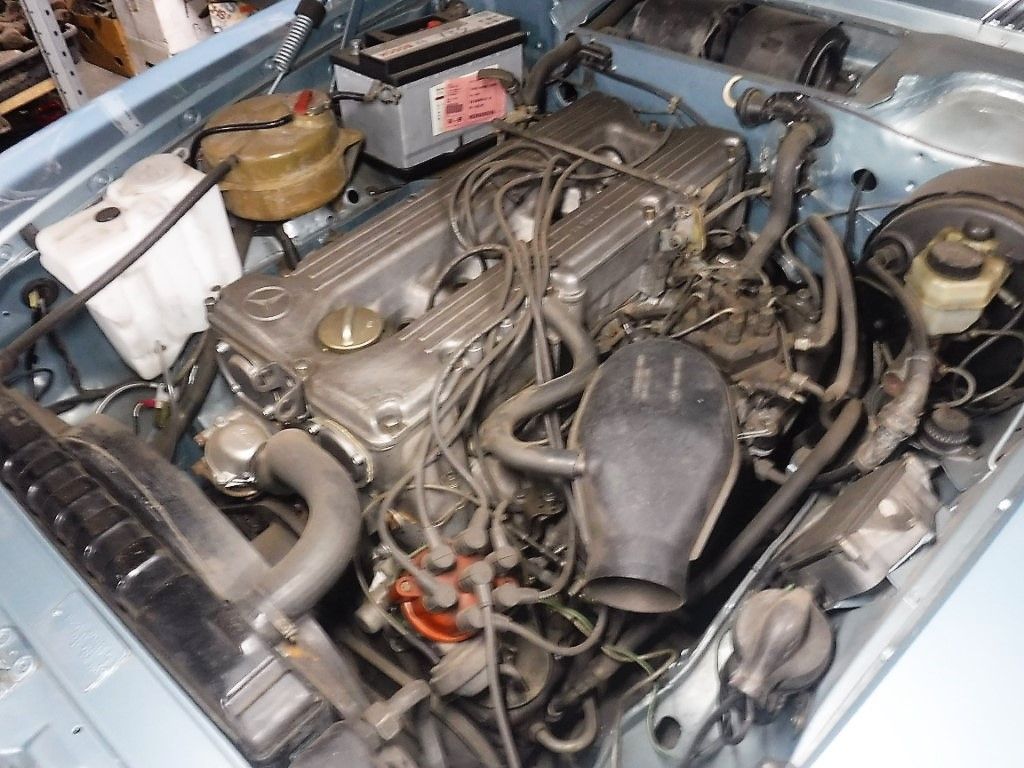 Mercedes-Benz SL for sale | Mercedes - 280SL type W107 blue - Image 17