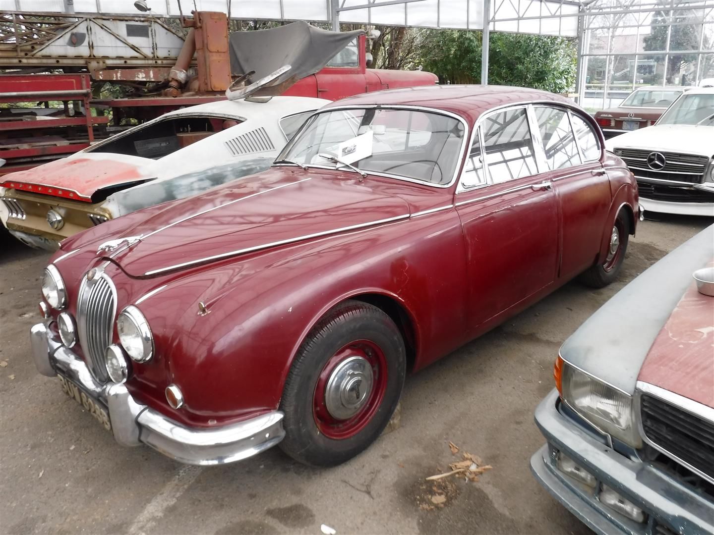 Jaguar Mark 2 for sale | Jaguar - MK2 RHD red - Image 16