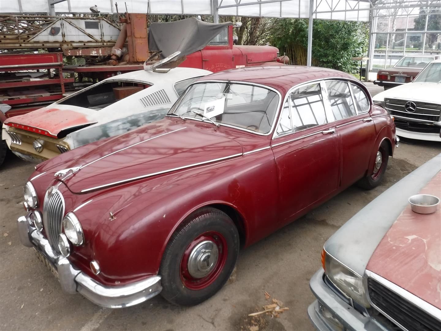 Jaguar Mark 2 for sale | Jaguar - MK2 RHD red - Image 17