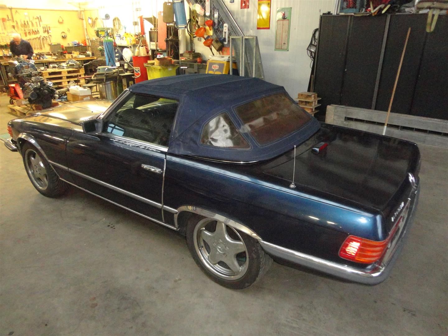 Mercedes-Benz SL for sale | Mercedes - 380SL blue - Image 3
