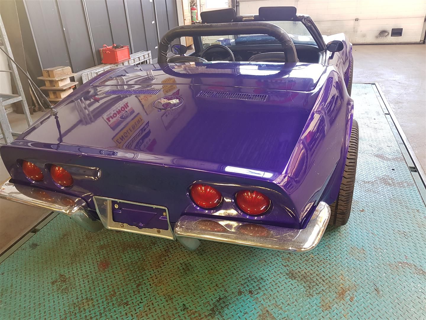 Chevrolet Corvette for sale | Chevrolet - Corvette '73 cabrio purple - Image 2