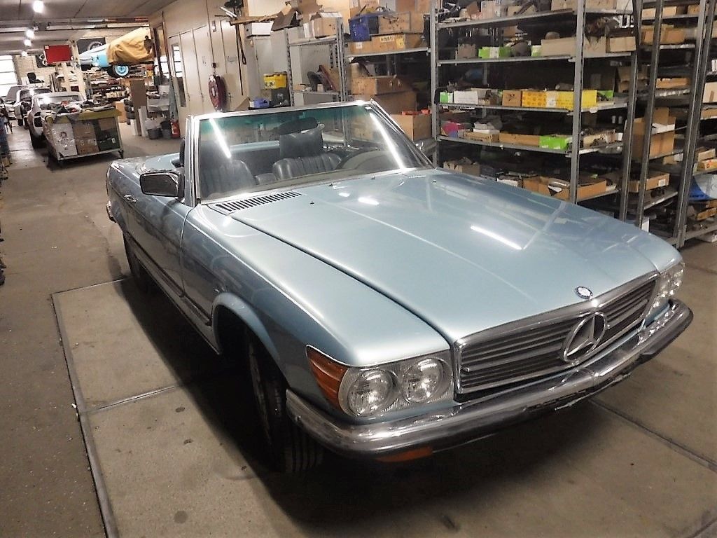 Mercedes-Benz SL for sale | Mercedes - 280SL type W107 blue - Image 2