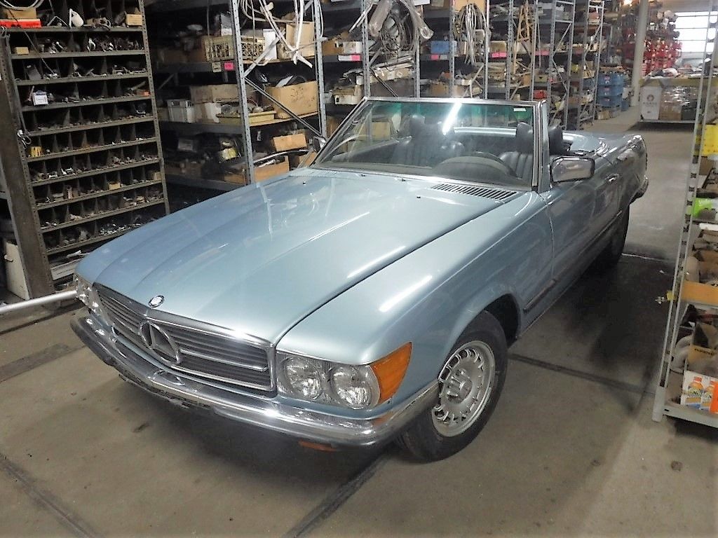 Mercedes-Benz SL for sale | Mercedes - 280SL type W107 blue - Image 3