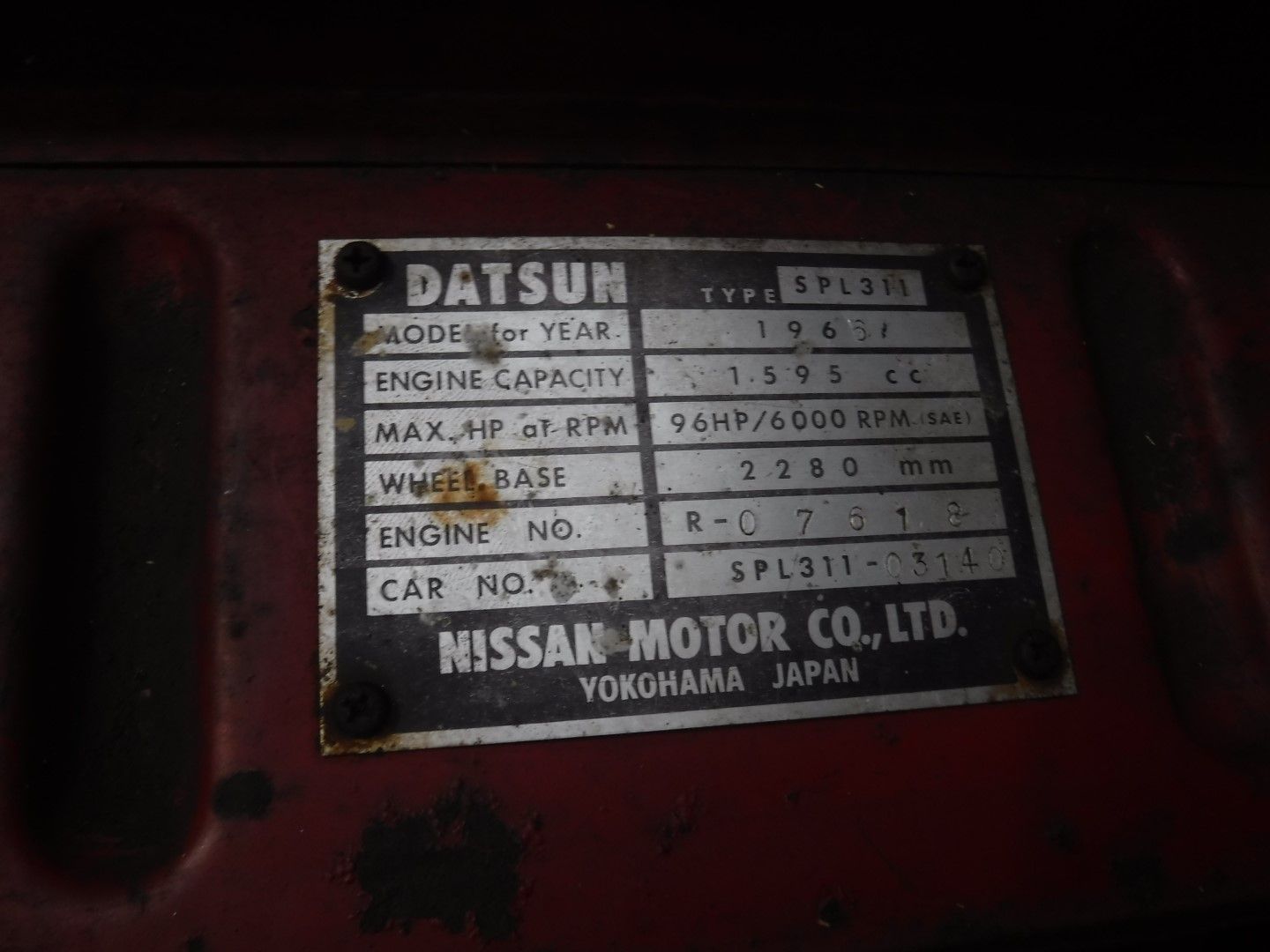 Datsun Sports (Roadster) for sale | Datsun - 1600 Fairlady 03140 - Image 48