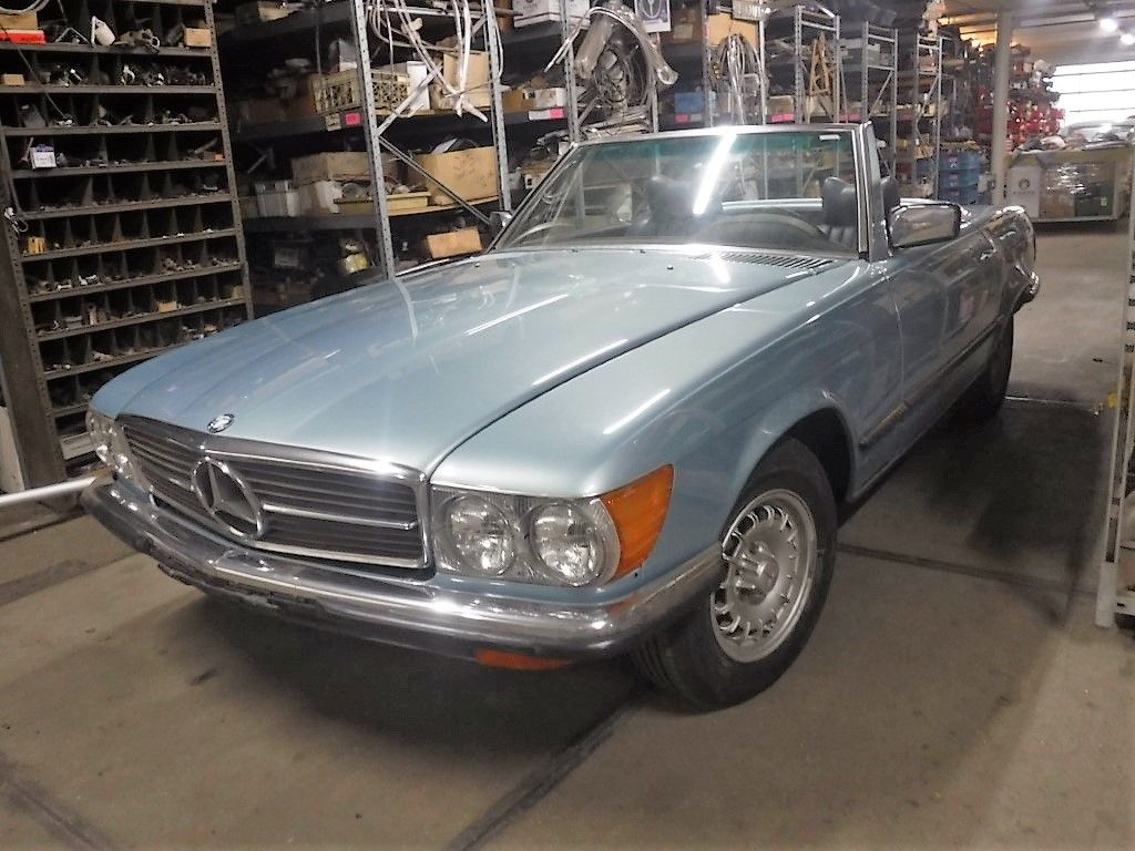 Mercedes-Benz SL for sale | Mercedes - 280SL type W107 blue - Image 5