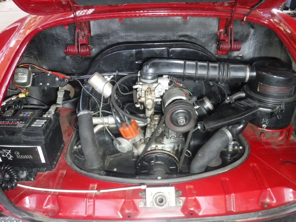 Volkswagen Karmann Ghia for sale | Volkswagen - Karmann Ghia Red - Image 48