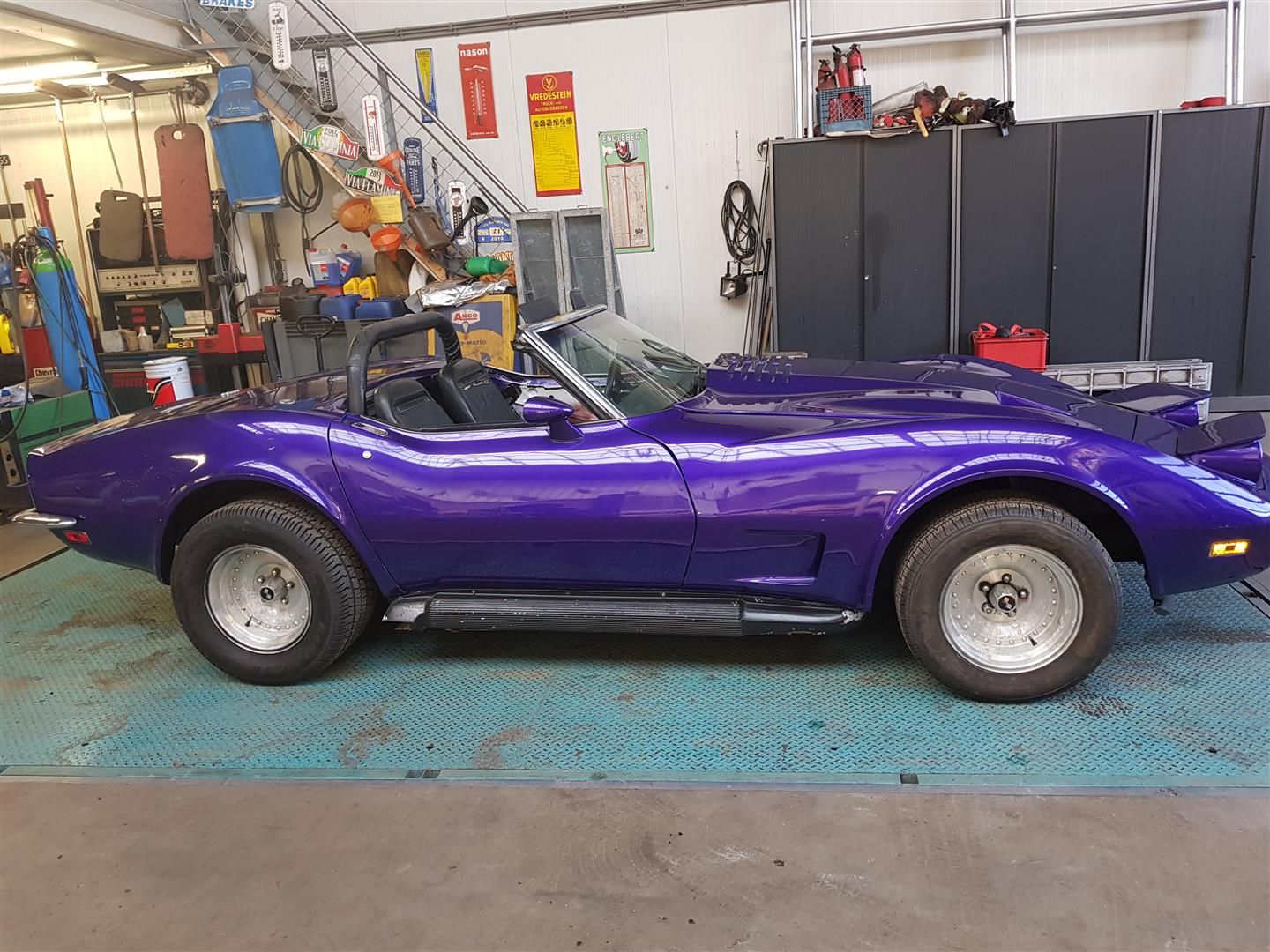 Chevrolet Corvette for sale | Chevrolet - Corvette '73 cabrio purple - Image 40