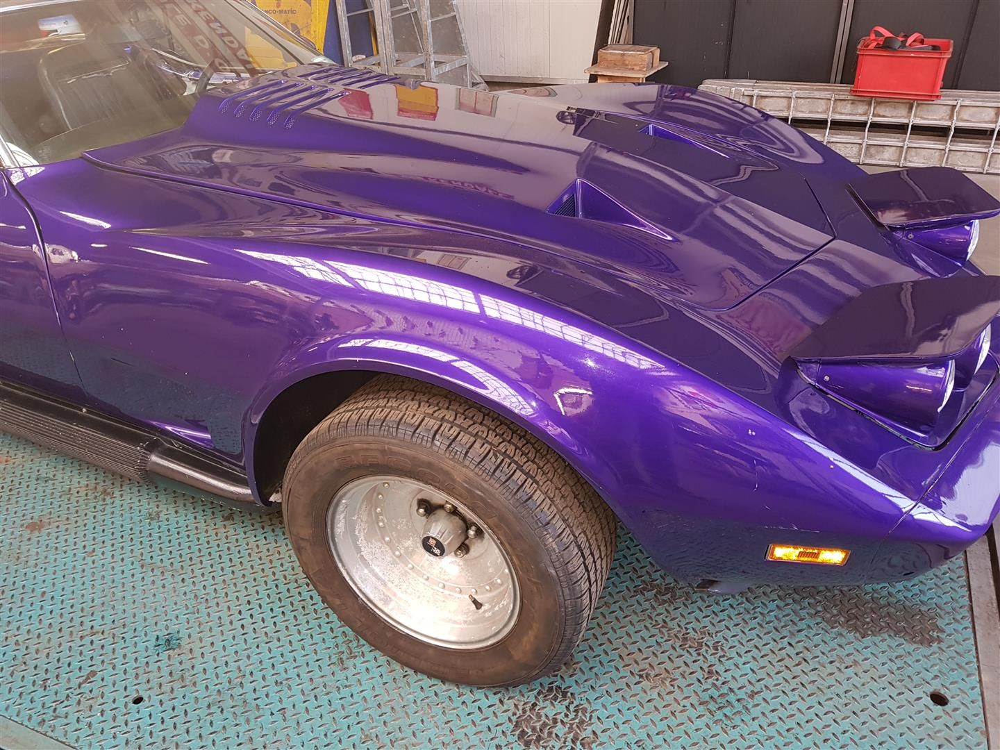 Chevrolet Corvette for sale | Chevrolet - Corvette '73 cabrio purple - Image 42