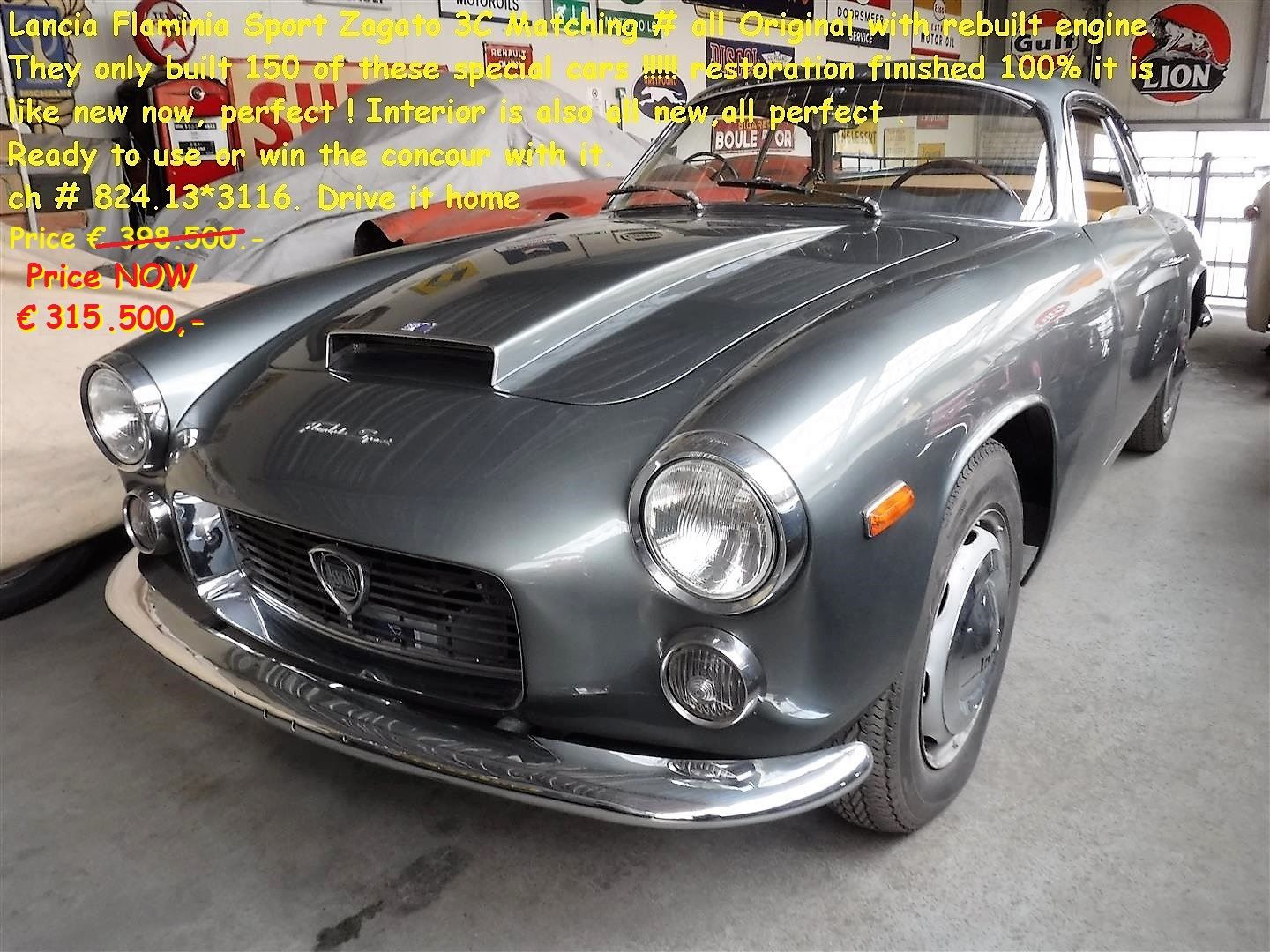 Lancia Flaminia for sale | Lancia - Flaminia Sport Zagato 3C