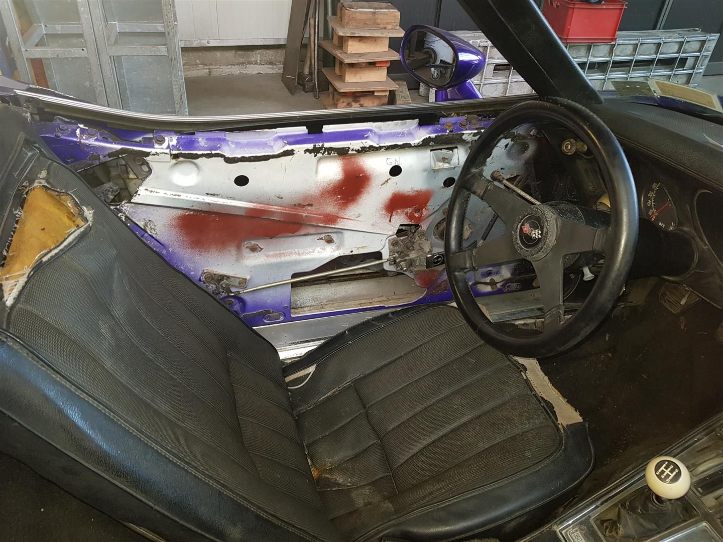 Chevrolet Corvette for sale | Chevrolet - Corvette '73 cabrio purple - Image 6