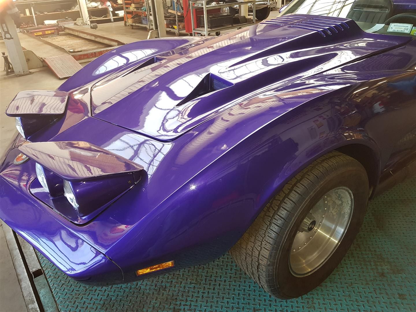 Chevrolet Corvette for sale | Chevrolet - Corvette '73 cabrio purple - Image 47