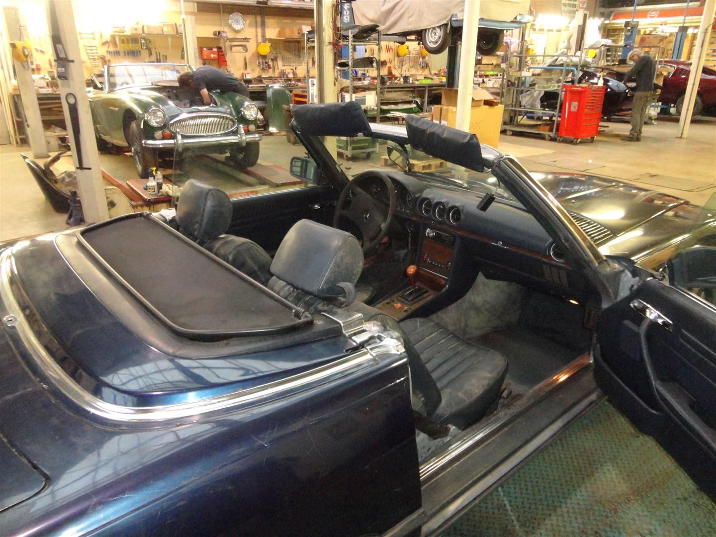 Mercedes-Benz SL for sale | Mercedes - 380SL blue - Image 46