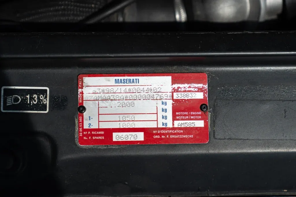 Maserati 3200 GT for sale | 2001 MASERATI 3200 GT ASSETTO CORSA ITALIA - Image 69