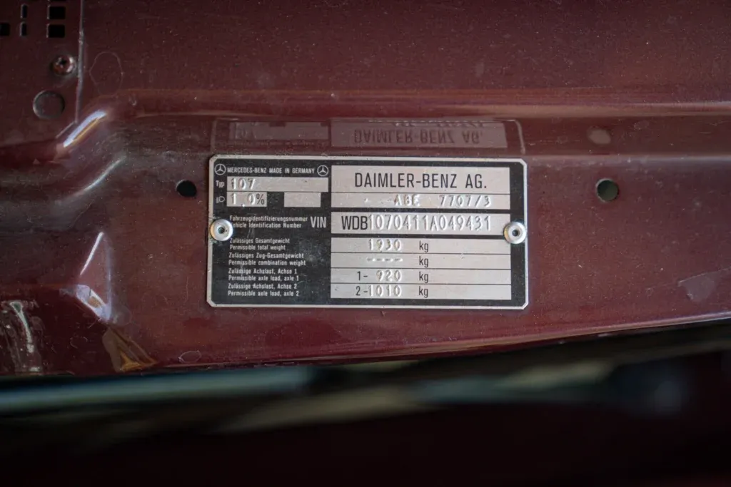 Mercedes-Benz SL for sale | 1986 MERCEDES-BENZ 300 SL - Image 87