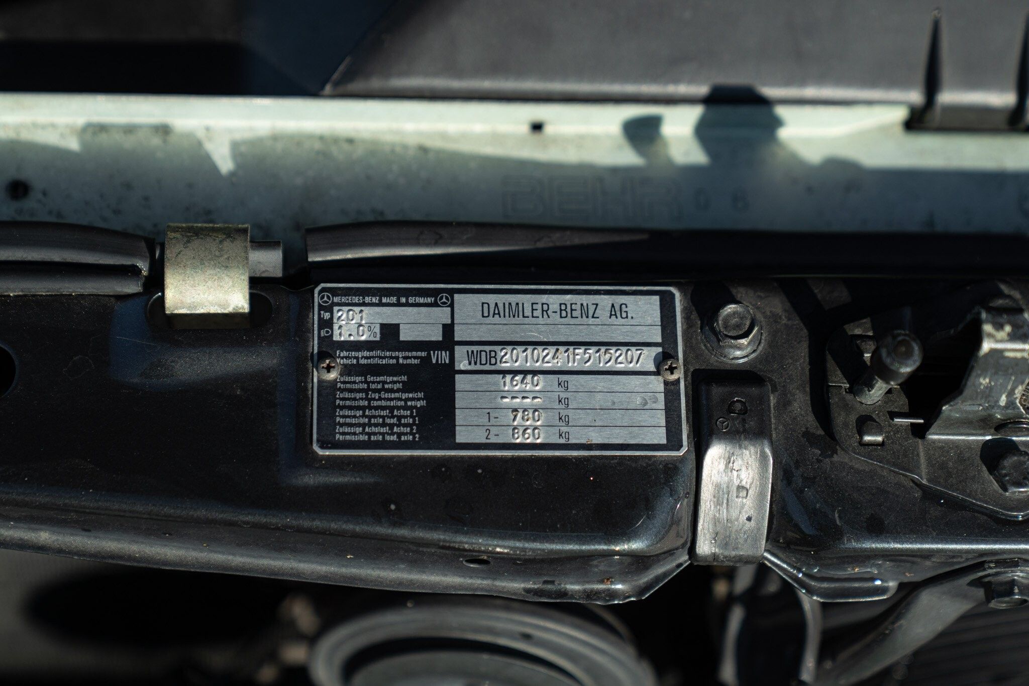 Mercedes-Benz 190 for sale | 1988 MERCEDES-BENZ 190 E - Image 61