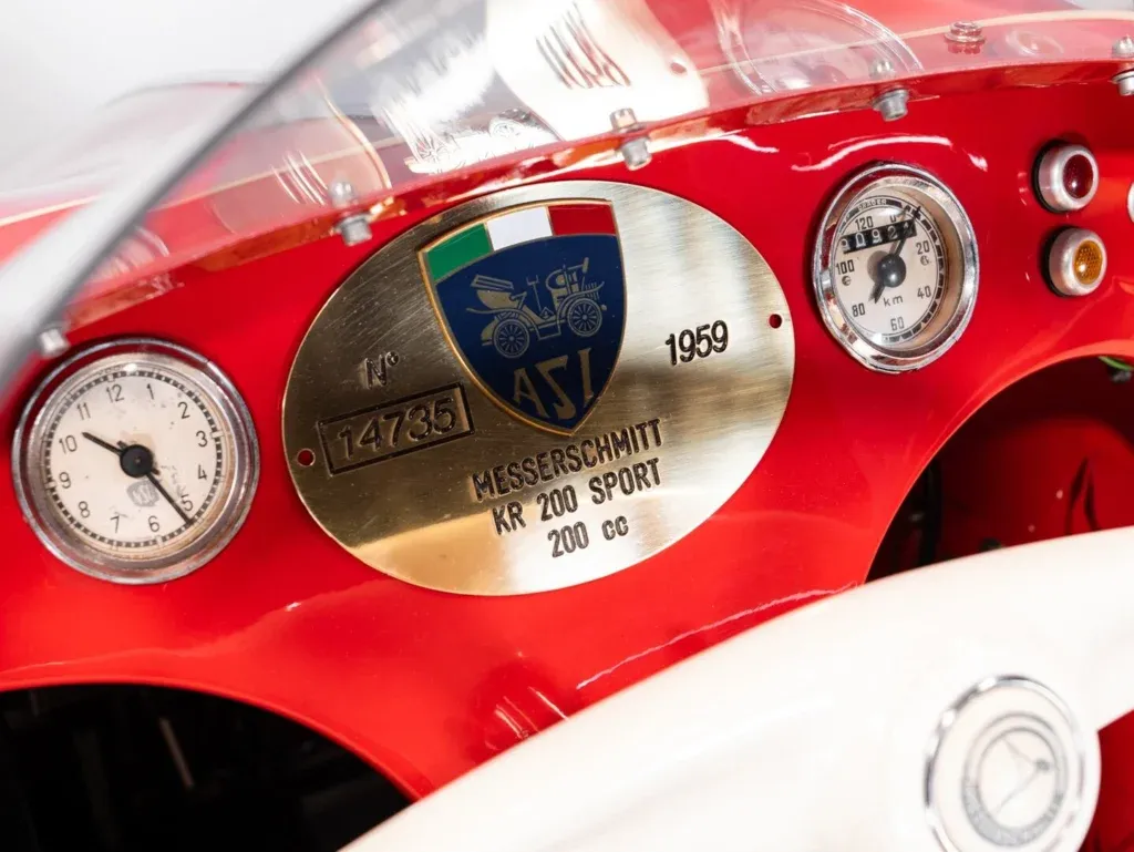 Messerschmitt KR 200 for sale | 1959 MESSERSCHMITT KR 200 SPORT - Image 42