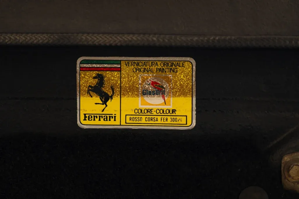 Ferrari 308 for sale | 1986 FERRARI 208 GTS TURBO INTERCOOLER - Image 93