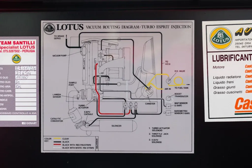 Lotus Esprit for sale | 1993 LOTUS ESPRIT TURBO SE - Image 69